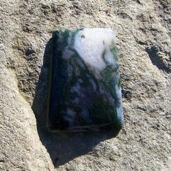 Moss Agate Focal Bead  3082012